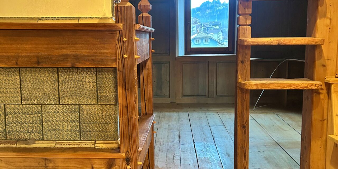 Molina di Fiemme – Trilocale caratteristico di montagna